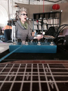 Shelley Hirsch, photo by Alexey Pliousnine